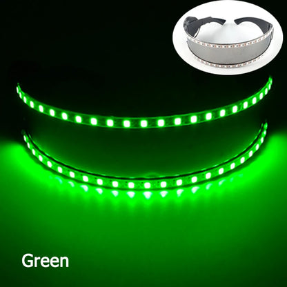 Cyberpunk Futuristic Luminous Cosplay Glasses Rave Cyber Light up Goggles LED Glowing Glasses for Man Women Dance Show Props